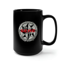 Load image into Gallery viewer, Black Mug 15oz - US Army - SERE w Color X 300
