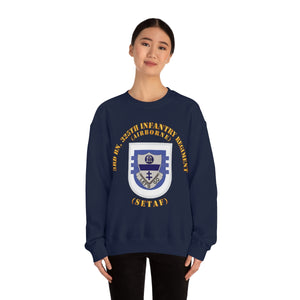 Unisex Heavy Blend Crewneck Sweatshirt - Army - Flash - 3rd Bn 325th Infantry Regiment - Abn - Setaf Wo Ds