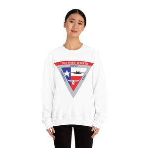 Unisex Heavy Blend Crewneck Sweatshirt - Naval Air Station - Fort Worth X 300