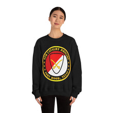 Load image into Gallery viewer, Unisex Heavy Blend Crewneck Sweatshirt - Army - 6th Cavalry Brigade Fort Hood, Texas
