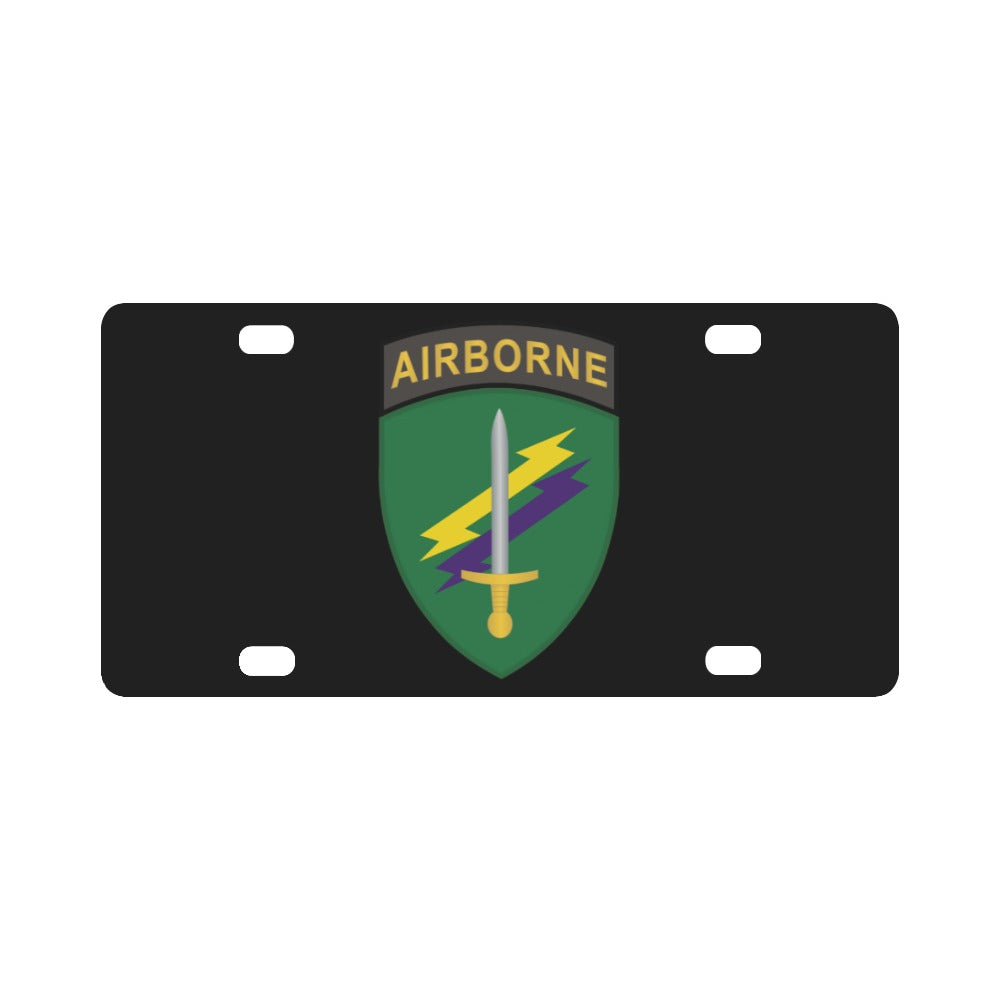 SOF - USACAPOC SSI wo Txt Classic License Plate