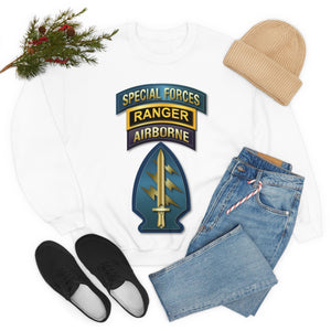 Unisex Heavy Blend Crewneck Sweatshirt - Sof - Special Forces - Ranger - Ssi V1