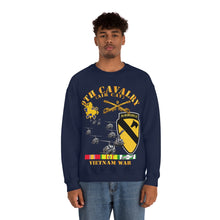 Load image into Gallery viewer, Unisex Heavy Blend Crewneck Sweatshirt - Army - 9th Cavalry (Air Cav) - 1st Cav Division w SVC
