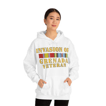 Load image into Gallery viewer, Unisex Heavy Blend™ Hooded Sweatshirt - Army - Grenada Invasion Veteran w EXP SVC
