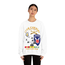 Load image into Gallery viewer, Unisex Heavy Blend Crewneck Sweatshirt - Army - 17th Cavalry (Air CAv) - 11th Airborne Division w SVC
