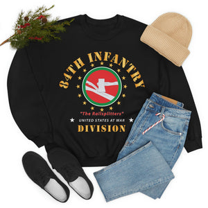 Unisex Heavy Blend Crewneck Sweatshirt - Army - 84th Infantry Division - The Railsplitters wo DS X 300