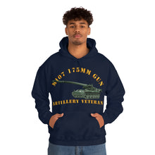 Load image into Gallery viewer, Unisex Heavy Blend™ Hooded Sweatshirt - Army - M107 - 175mm Gun - Artillery Veteran
