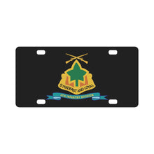 Load image into Gallery viewer, Army - 4th Infantry Division - w Br - Ribbon Classic License Plate
