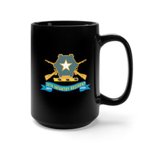 Load image into Gallery viewer, Black Mug 15oz - 36th Infantry Regiment - DUI w Br - Ribbon X 300
