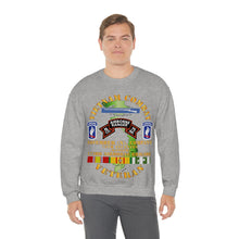 Load image into Gallery viewer, Unisex Heavy Blend Crewneck Sweatshirt - Army - Vietnam Combat Vet - N Co 75th Infantry (Ranger) - 173rd Airborne Bde SSI
