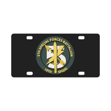 Load image into Gallery viewer, SOF - 5th Bn - 19th SFGA - 1 Classic License Plate
