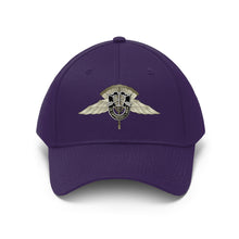 Load image into Gallery viewer, Twill Hat - Army - Army - HALO Badge - Special Forces Crest (DUI) Hat - Direct to Garment (DTG) - Printed
