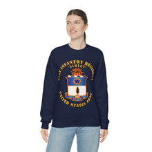 Load image into Gallery viewer, Unisex Heavy Blend Crewneck Sweatshirt - Army - 21st Infantry Regt - Gimlet
