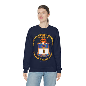 Unisex Heavy Blend Crewneck Sweatshirt - Army - 21st Infantry Regt - Gimlet