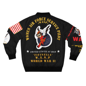 AOP Bomber Jacket - WASP - Women Air Force Service Pilots - "Finella" - World War Two