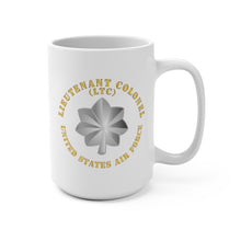 Load image into Gallery viewer, Mug - USAF - Lieutenant Colonel - LTC
