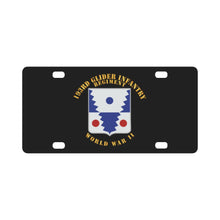 Load image into Gallery viewer, Army - 193rd Glider Infantry Regiment - WWII Classic License Plate
