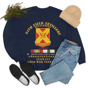 Unisex Heavy Blend Crewneck Sweatshirt - 84th Field Artillery Det - Grossengstingien - GE w COLD SVC