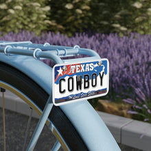 Load image into Gallery viewer, Mini License Plate - Texas - Cowboy
