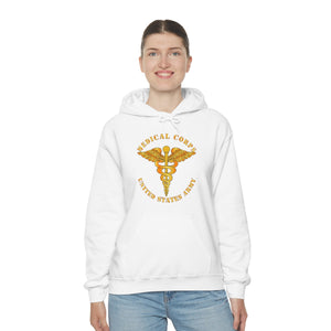 Unisex Heavy Blend™ Hooded Sweatshirt - Army - Medical Corps - US Army