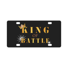 Load image into Gallery viewer, Army - Artillery - King of Battle w Crown - Center X 300 Classic License Plate
