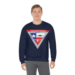 Unisex Heavy Blend Crewneck Sweatshirt - Naval Air Station - Fort Worth X 300