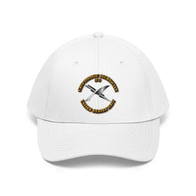 Load image into Gallery viewer, Unisex Twill Hat - Navy - Rate - Navy Cryptologic Technician - Direct to Garment (DTG) - Printed
