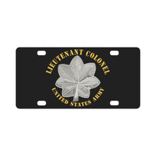 Load image into Gallery viewer, Army - Lieutenant Colonel - LTC - V1 Classic License Plate
