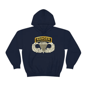 Unisex Heavy Blend Hooded Sweatshirt - SOF - Airborne Badge - Ranger Tab