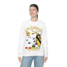 Load image into Gallery viewer, Unisex Heavy Blend Crewneck Sweatshirt - Army - 9th Cavalry (Air Cav) - 1st Cav Division w SVC
