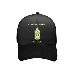 Army - Sergeant Major - SGM - Retired - Hats