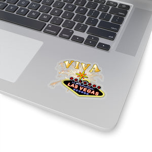 Kiss-Cut Stickers - City - Las Vegas - Sign - VIVA