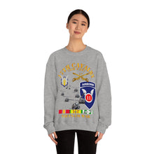 Load image into Gallery viewer, Unisex Heavy Blend Crewneck Sweatshirt - Army - 17th Cavalry (Air CAv) - 11th Airborne Division w SVC
