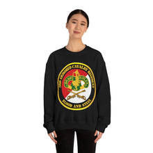 Load image into Gallery viewer, Unisex Heavy Blend Crewneck Sweatshirt - Army - 3rd Armored Cavalry Regiment DUI - Red White - Blood and Steel
