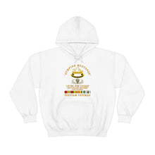 Load image into Gallery viewer, Unisex Heavy Blend Hooded Sweatshirt - Army - Jumping Mustangs w DUI - ABN Basic - 1st Bn 8th Cav w VN
