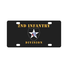 Load image into Gallery viewer, Army - 2nd Infantry Division - Classic License Plate
