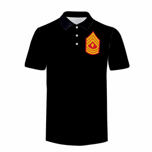 Custom Shirts All Over Print POLO Neck Shirts - USMC - First Sergeant  wo Txt X 300