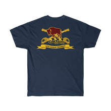 Load image into Gallery viewer, Unisex Ultra Cotton Tee -  Army - 10th Cavalry Regiment w Br - Ribbon - Back Print
