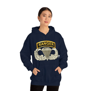 Unisex Heavy Blend Hooded Sweatshirt - SOF - Airborne Badge - Ranger Tab