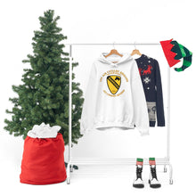 Load image into Gallery viewer, Unisex Heavy Blend Hooded Sweatshirt - Army - 1st Air Cavalry Brigade - Warriors - 1st Cav Division
