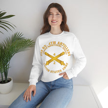 Load image into Gallery viewer, Unisex Heavy Blend Crewneck Sweatshirt - Army - 2nd Bn 4th Field Artillery Regt - 105mm w Arty Br
