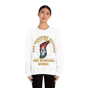 Unisex Heavy Blend Crewneck Sweatshirt - Army - 2nd Infantry Division - ImJin Scout -DMZ Missions