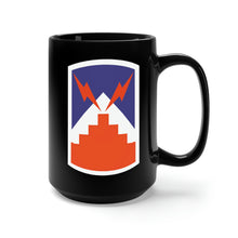 Load image into Gallery viewer, Black Mug 15oz - Army - 7th Signal Brigade - SSI wo Txt X 300
