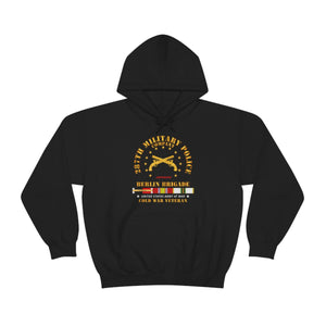 Unisex Heavy Blend Hooded Sweatshirt - Army - 287th Military Police Company - Berlin Bde w OCCUPY COLD SVC X 300