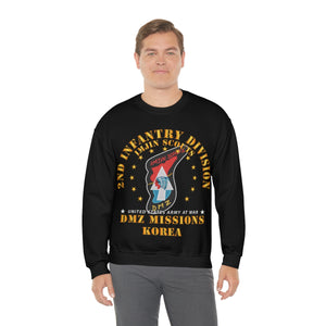 Unisex Heavy Blend Crewneck Sweatshirt - Army - 2nd Infantry Division - ImJin Scout -DMZ Missions