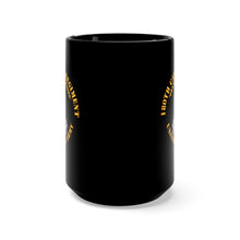 Load image into Gallery viewer, Black Mug 15oz - Army - 180th Cavalry Regiment - Oklahoma Warriors - US Army X 300
