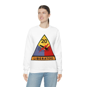 Unisex Heavy Blend Crewneck Sweatshirt -  Army - 20th Armored Division - Liberators wo Txt