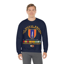 Load image into Gallery viewer, Unisex Heavy Blend Crewneck Sweatshirt - Army - 1st Signal Bde SSI w VN SVC
