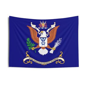 Indoor Wall Tapestries - 503rd Parachute Infantry Regiment - THE ROCK - Regimental Colors Tapestry