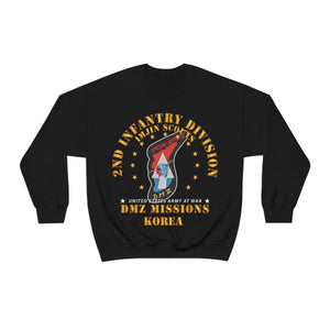 Unisex Heavy Blend Crewneck Sweatshirt - Army - 2nd Infantry Division - ImJin Scout -DMZ Missions